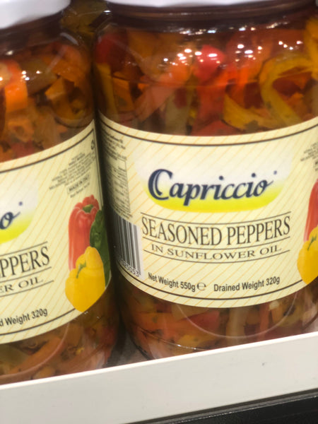 Peppers Marinated