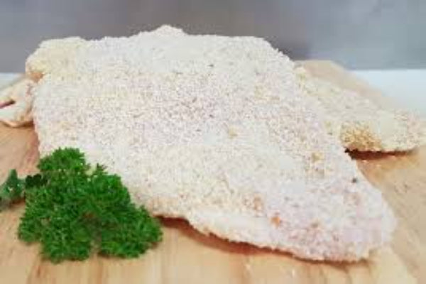 Crumbed chicken schnitzel- online butchers melbourne - mauro bros butchers